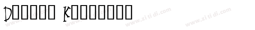 Donkey Kong字体转换